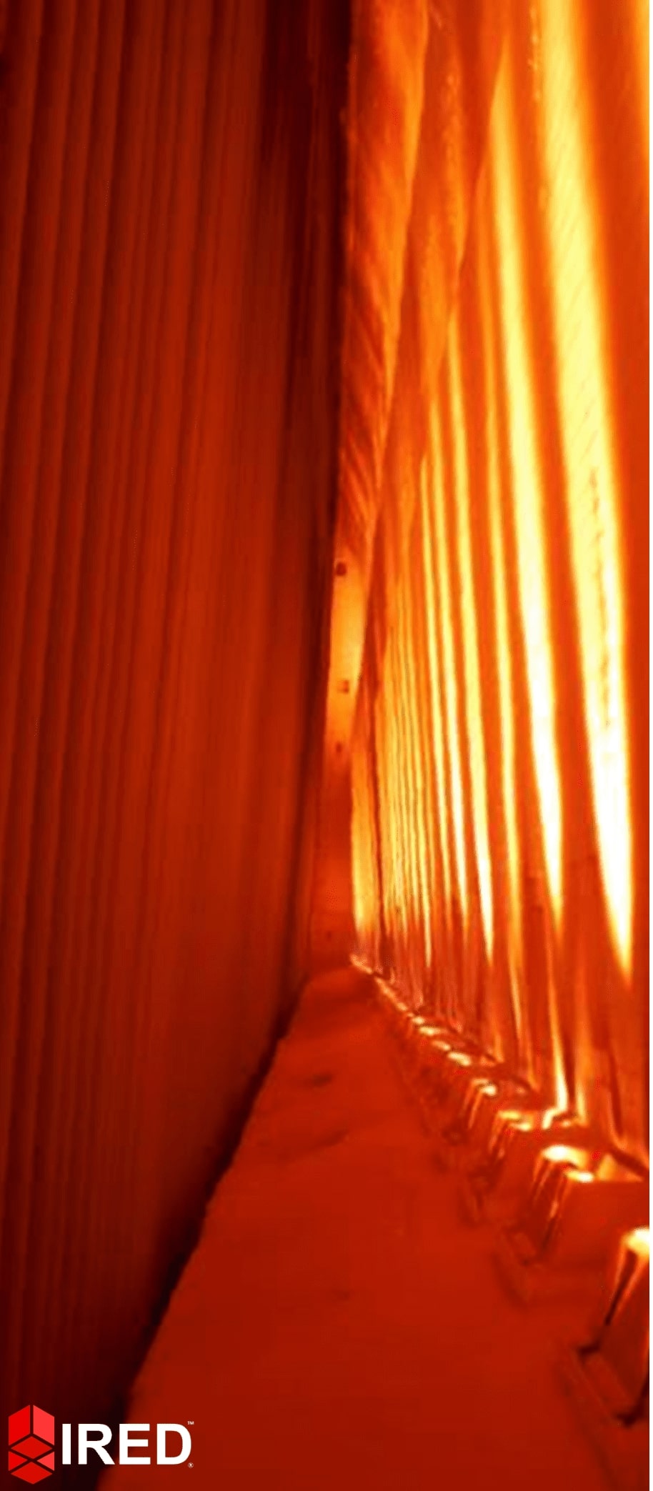Infrared Inspection Digital photo of heater